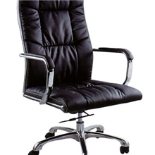 海阔浩龙批发铝合金脚真皮/西皮气压升降大班椅中班椅班前椅810#