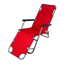 厂家直供休闲沙滩椅折叠椅午休躺椅两用椅153cm椅子