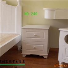 249实木欧式床头柜--深圳家顺全实木家具(定制