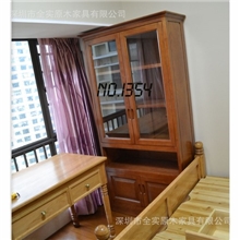 209实木欧式书柜--深圳家顺全实木家具(定制全