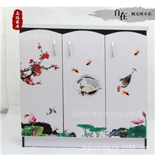 板式鞋柜钢琴面烤漆鞋柜田园鞋柜多功能鞋柜