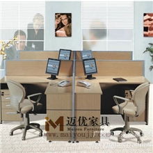 广州迈优家具定做板式办公桌，屏风组合办公桌，职员办公卡位定做