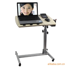 博易笔记本电脑桌懒人床上桌宜家家用升降折叠置地电脑桌子BY-103