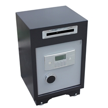 供应收银专用保管箱储钱收款箱投币收纳收银柜60CM高