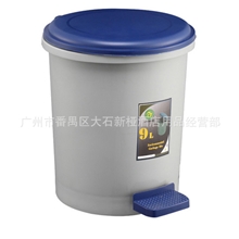 垃圾桶酒店专用圆形脚踏垃圾桶室内垃圾桶批发塑料垃圾桶