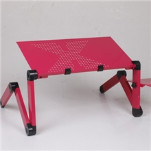 笔记本铝合金电脑桌折叠桌随意桌床上桌电脑支架