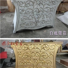 新古典玄关四斗柜蝴蝶玄关柜特价促销金银箔008玄关鞋柜新品特惠