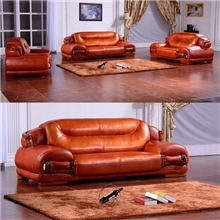 【伙拼】休闲皮田园沙发客厅酒店真皮特价佛山组合双人批发沙发