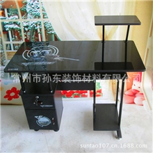 供应黑彩绘电脑桌