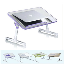 特价赛鲸A8带散热风扇笔记本电脑桌床上懒人桌折叠桌学习桌