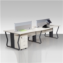 厂家直销办公家具公司办公桌4人位全套职员组合办公桌批发