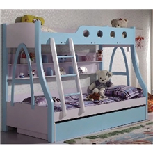 YM-AB08厂家直销环保型青少年儿童板式家具组合床套房家具