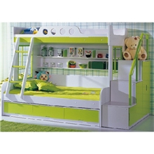 YM-AB11厂家直销环保型青少年儿童板式家具双层组合床套房家具