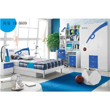 YM-B609佛山厂家六件套特价环保型青少年儿童板式家具成套家具