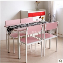 批发四脚不锈钢餐桌食堂餐桌玻璃钢餐桌快餐桌分体肯德基餐桌