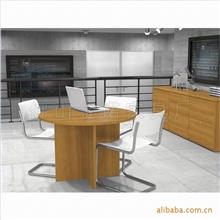 【厂家直销特价】小型会议桌/商务洽谈桌/双人三人四人位圆会议桌