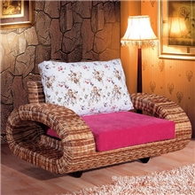 佛山藤家具玛瑙藤编织创意沙发客厅沙发酒店专用工厂热销