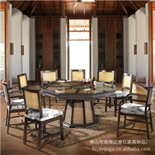广东藤木家具全网最低价豪华藤木家具藤桌椅批发创意家具