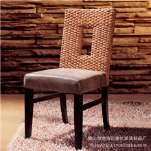 广州藤家具手工制作酒店家具餐桌椅南亚风格厂家批发