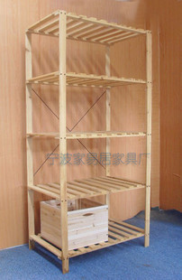 家易居实木衣柜简易衣柜简易衣橱木衣柜木衣橱五层105