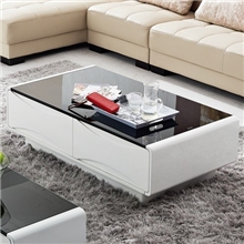 厂家直销现代钢化玻璃茶几客厅茶几配套电视柜组合茶几