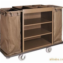 客房服务车,清洁车，酒店专用，布草车，房口车，双边服务车