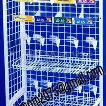 定制各种铁制插座网格架、食品架、电池架、咖啡架、口香糖架
