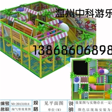 中科游乐幼儿园室内活动室淘气堡儿童乐园