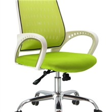2012年白色新款人体学设计网布办公椅C01A办公家具电脑椅转椅