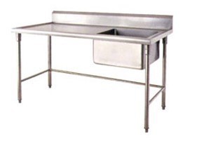 东莞厨具厂家厨房洗池连工作台、不锈钢三星洗池不锈钢二星洗池