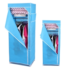 韩式简易布衣柜衣橱加固型防尘收纳柜加厚折叠布衣柜