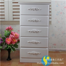 厂家直销收纳柜实木韩式田园风格斗柜床头柜