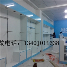 精品店服装展柜烤漆中岛柜化妆品展柜烤漆收银台北京展柜厂