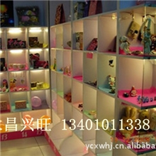 多宝格展柜.化妆品展柜.内衣展示柜展柜设计