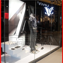 【金属木质】高档奢侈品服装展示道具