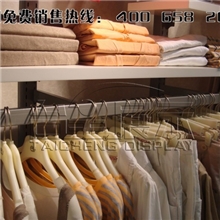 供应【可拆卸式黄色金属】服装展架,服装展示柜