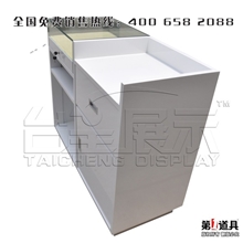 供应【木质白色烤漆】服装收银台