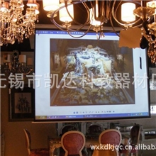 厂家优供100英寸高清晰金属遥控电动投影幕布