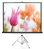 美视银幕便携系列100寸支架幕100寸支架白幕玻珠幕4：3支架幕