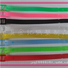 [厂家批发]塑料行李牌.旅行牌.箱包挂牌.彩色PVC带子。