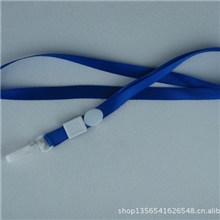 厂家直销吊绳胸卡卡套学生证挂绳1.0丝光塑料钩