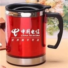 郑不锈钢彩色汽车杯广告促销杯礼品杯子水杯茶杯定做