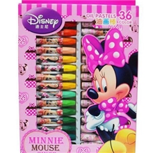 36色油画棒儿童画笔学生奖品无毒阿狸油画棒迪斯尼系列