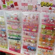 韩国礼品800W透明卡通车票夹（每版40个）