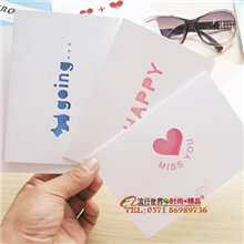 巨门文具礼品365祝福（镂空）贺卡/祝福卡每盒60张