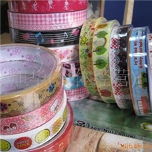 韩国文具礼品彩色细胶带（花样随机发）