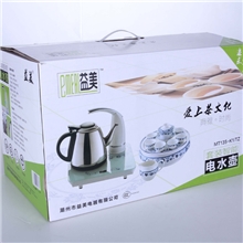益美茶具套MT135智能组合电水壶带工夫茶具礼品装自动进水