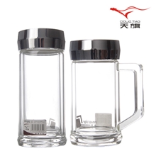 正品天旗韦邦玻璃杯透明耐热高档礼品杯子韦邦005系列厂家直销