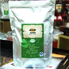 时尚饮品店的产品鲜绿茶系类之茉莉香绿茶叶，快乐柠檬茶坊专用