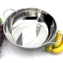 不锈钢小肥羊太阳火锅盆鸳鸯锅格盆小肥羊唰唰锅两味锅